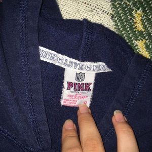 Denver broncos small women’s pink hoodie